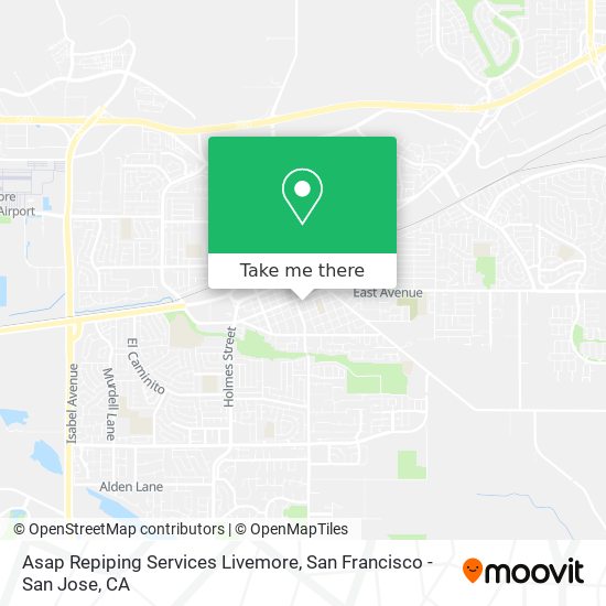 Mapa de Asap Repiping Services Livemore