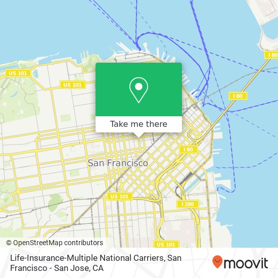 Life-Insurance-Multiple National Carriers map