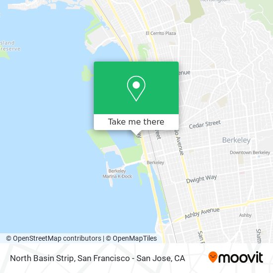 Mapa de North Basin Strip