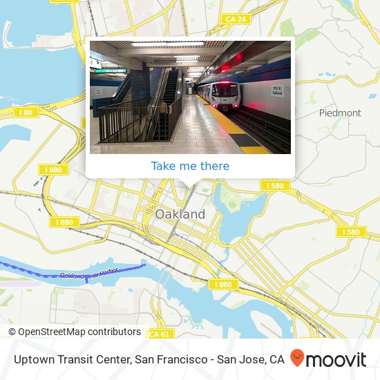 Mapa de Uptown Transit Center