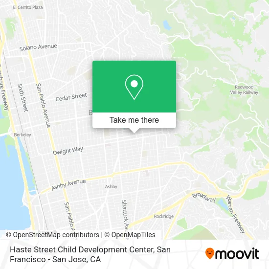 Mapa de Haste Street Child Development Center