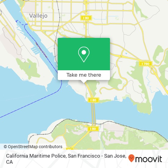 California Maritime Police map