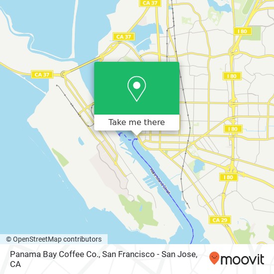 Panama Bay Coffee Co. map