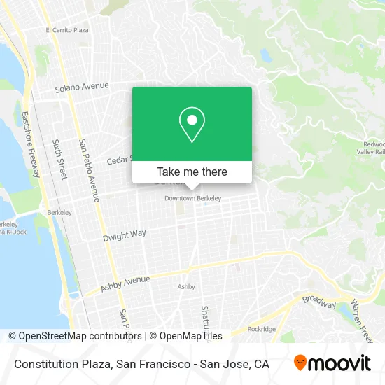 Mapa de Constitution Plaza