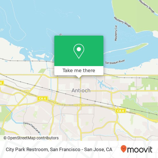 Mapa de City Park Restroom