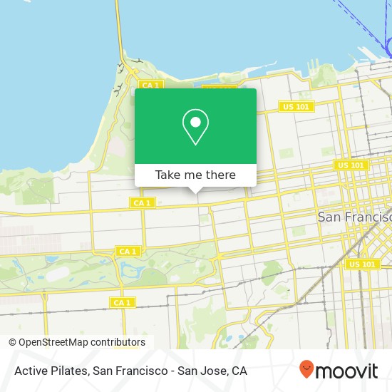 Active Pilates map