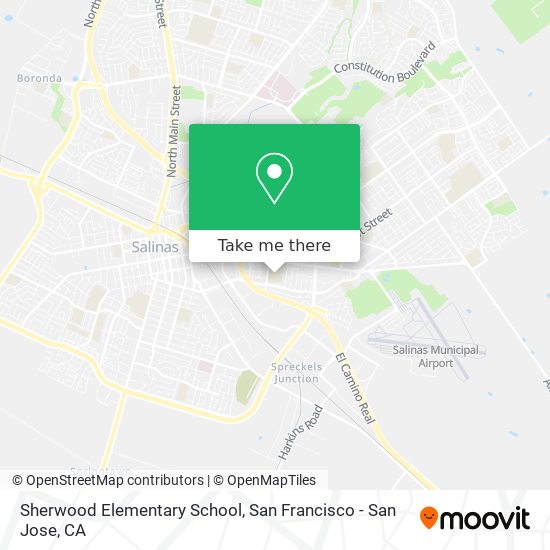 Sherwood Elementary School map