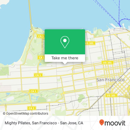 Mighty Pilates map