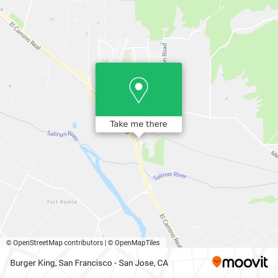 Burger King map