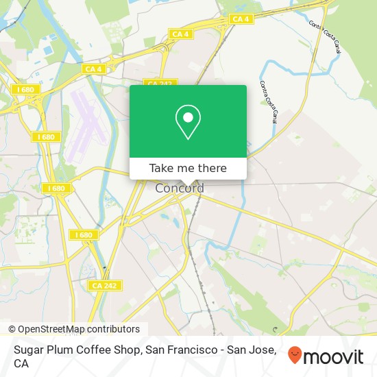 Sugar Plum Coffee Shop map