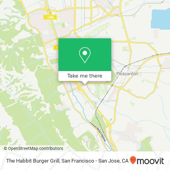 The Habbit Burger Grill map