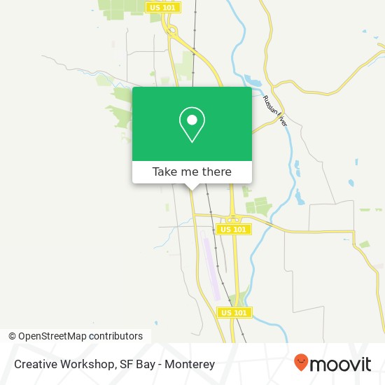 Creative Workshop map