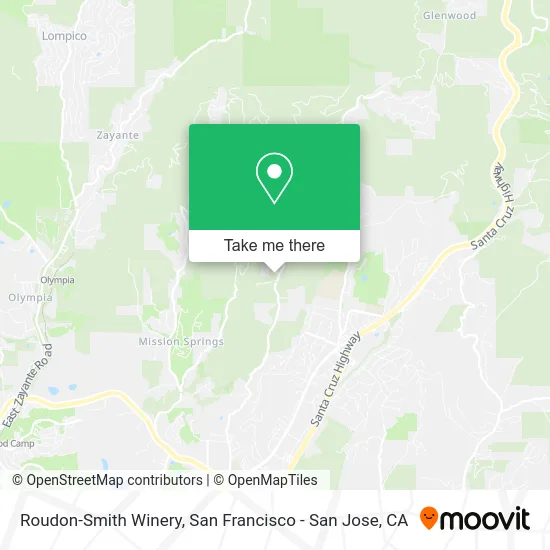 Roudon-Smith Winery map