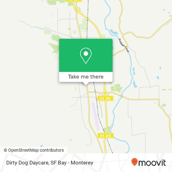 Dirty Dog Daycare map