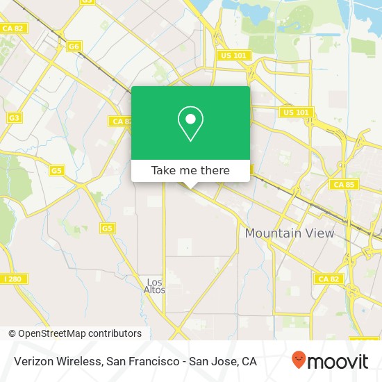 Verizon Wireless map