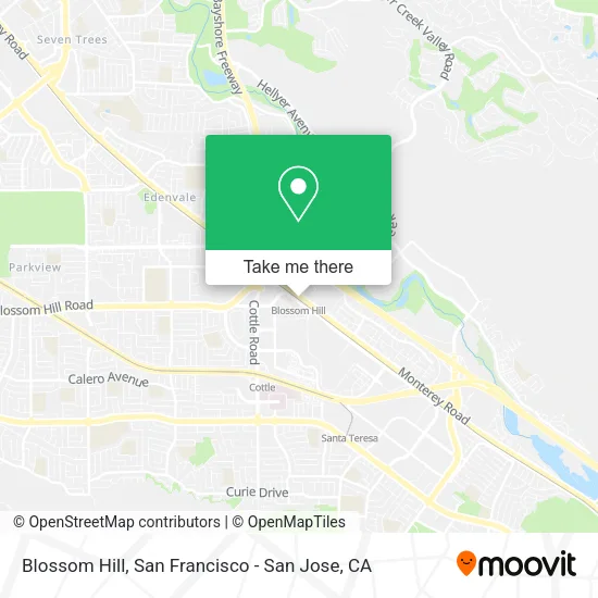 Blossom Hill map