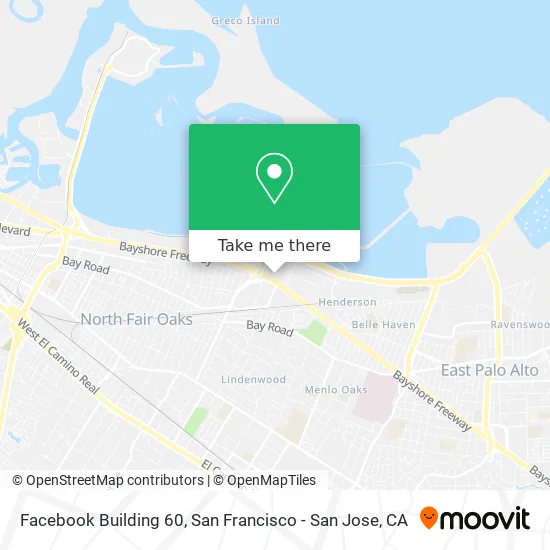Facebook Building 60 map