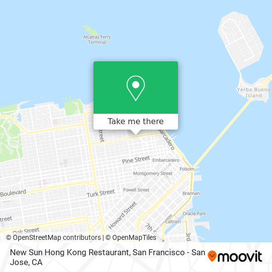 New Sun Hong Kong Restaurant map