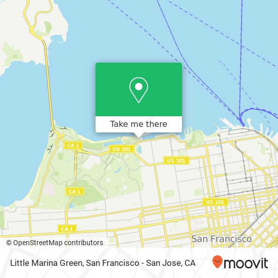Little Marina Green map