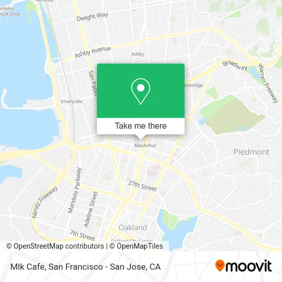 Mapa de Mlk Cafe