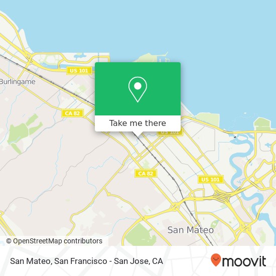 San Mateo map