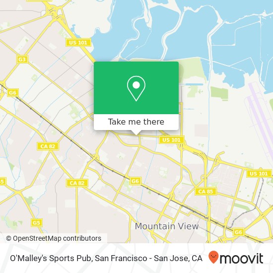 O'Malley's Sports Pub map