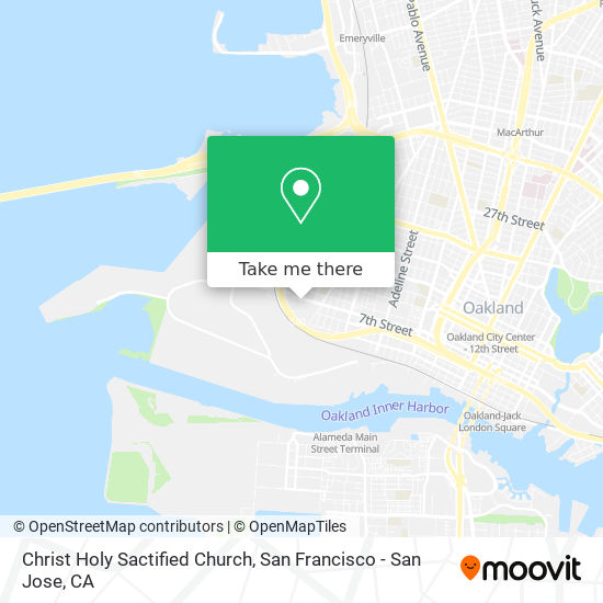 Mapa de Christ Holy Sactified Church