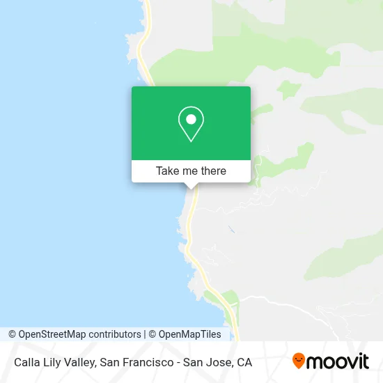 Calla Lily Valley map