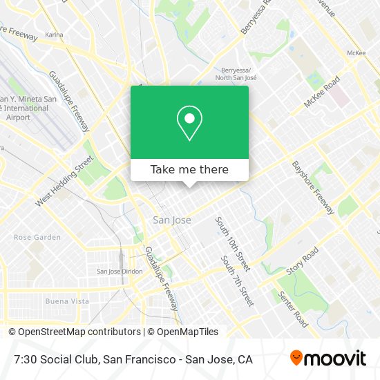 Mapa de 7:30 Social Club