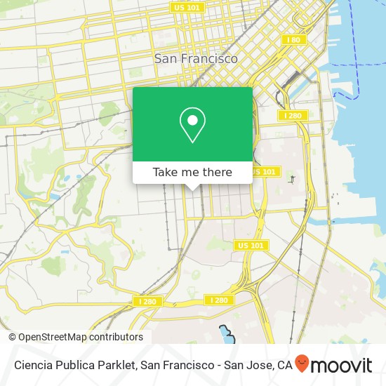 Mapa de Ciencia Publica Parklet