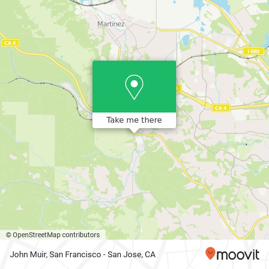 John Muir map