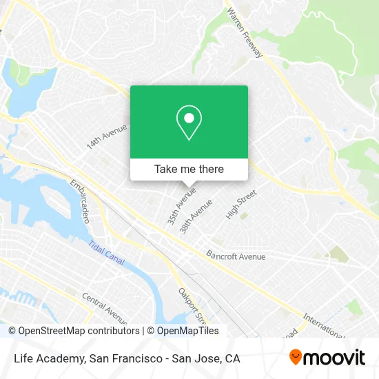 Life Academy map