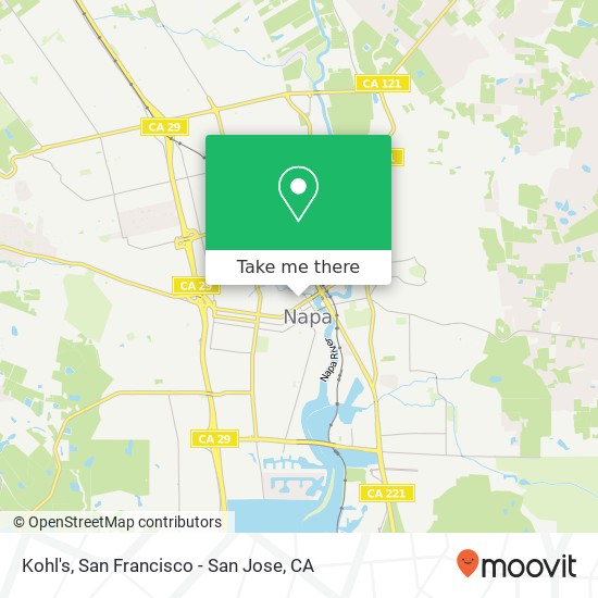 Kohl's map