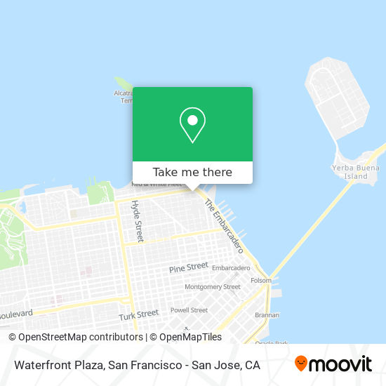 Waterfront Plaza map