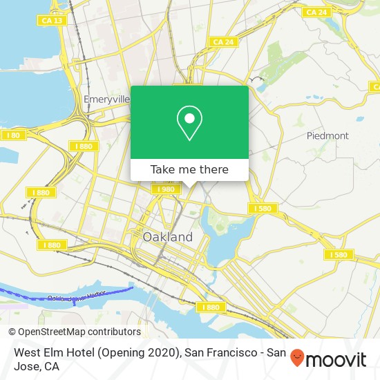 West Elm Hotel (Opening 2020) map