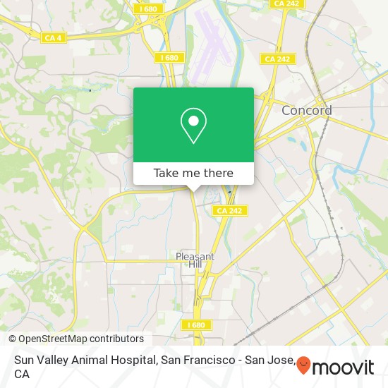 Sun Valley Animal Hospital map