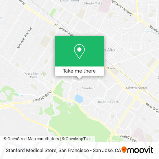 Mapa de Stanford Medical Store