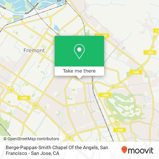 Mapa de Berge-Pappas-Smith Chapel Of the Angels