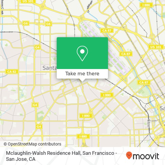 Mclaughlin-Walsh Residence Hall map