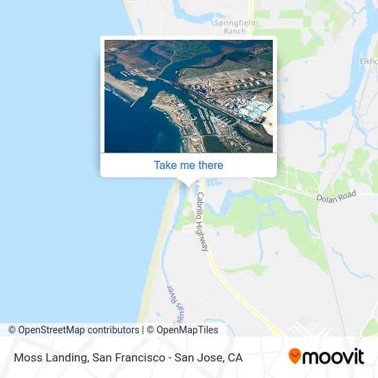 Moss Landing map