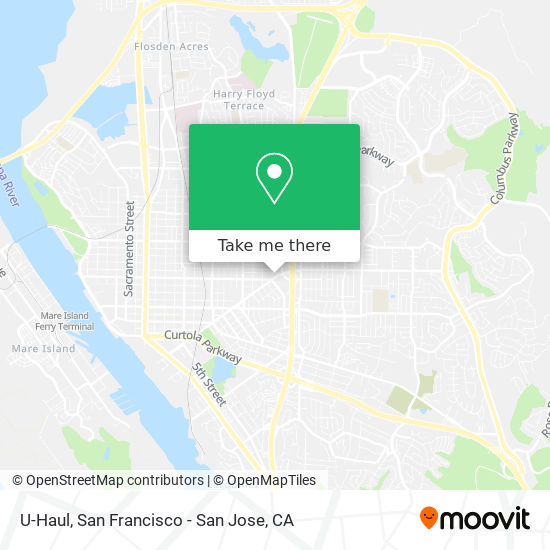 Mapa de U-Haul