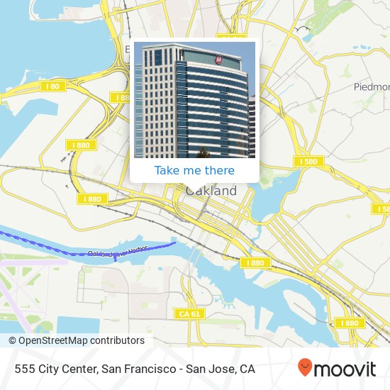 555 City Center map