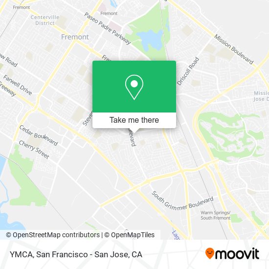 YMCA map