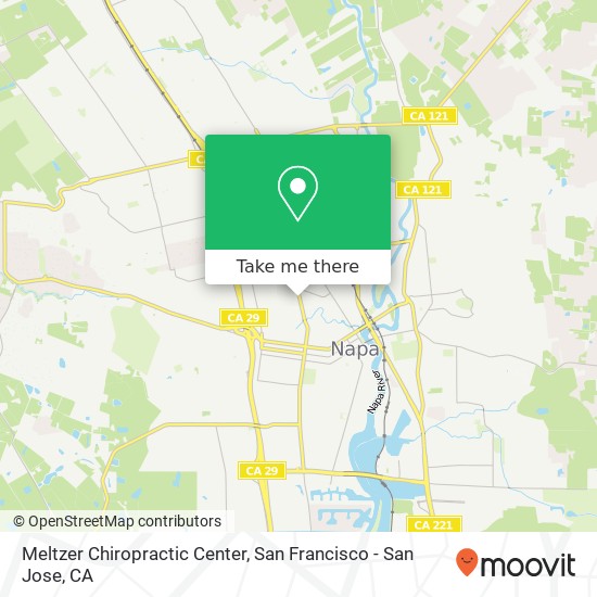 Meltzer Chiropractic Center map