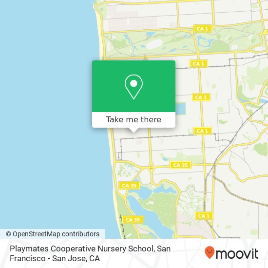 Playmates Cooperative Nursery School map