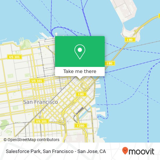 Mapa de Salesforce Park