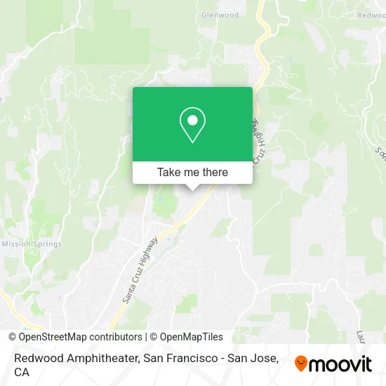 Redwood Amphitheater map
