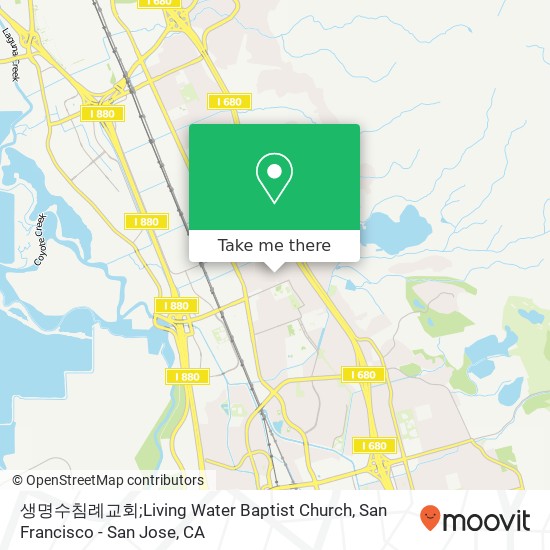 생명수침례교회;Living Water Baptist Church map