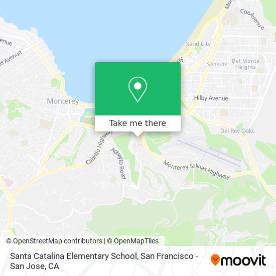 Santa Catalina Elementary School map