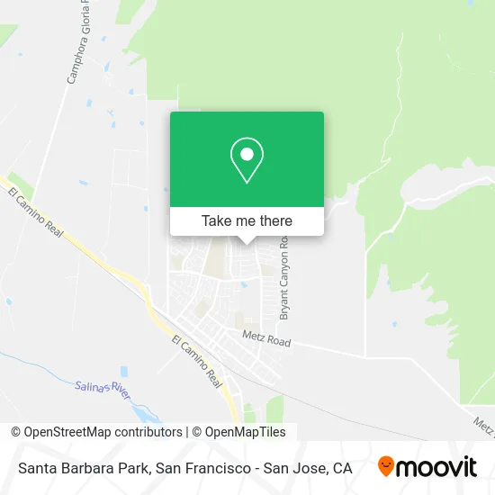 Santa Barbara Park map